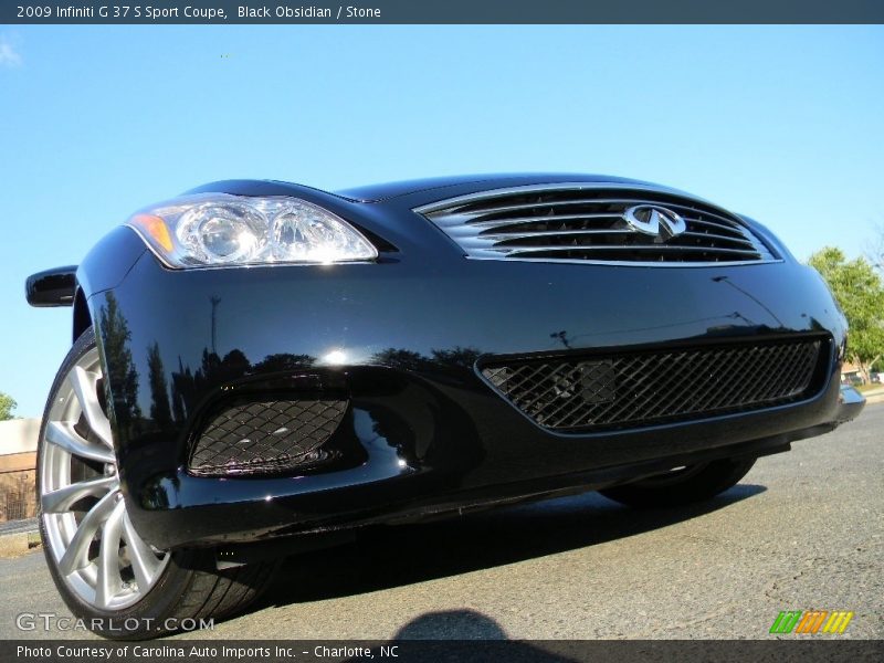 Black Obsidian / Stone 2009 Infiniti G 37 S Sport Coupe