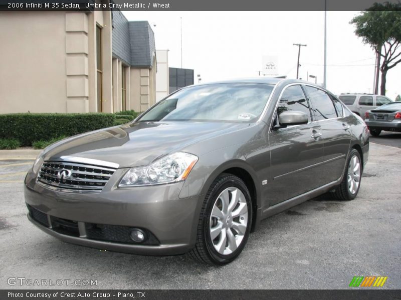 Umbria Gray Metallic / Wheat 2006 Infiniti M 35 Sedan