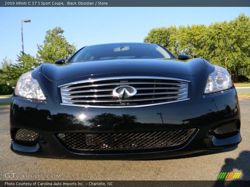 Black Obsidian / Stone 2009 Infiniti G 37 S Sport Coupe