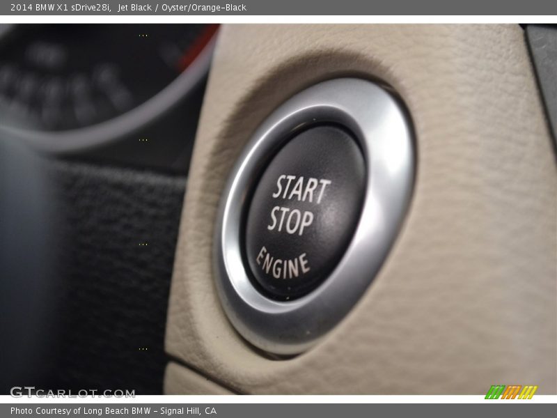 Jet Black / Oyster/Orange-Black 2014 BMW X1 sDrive28i