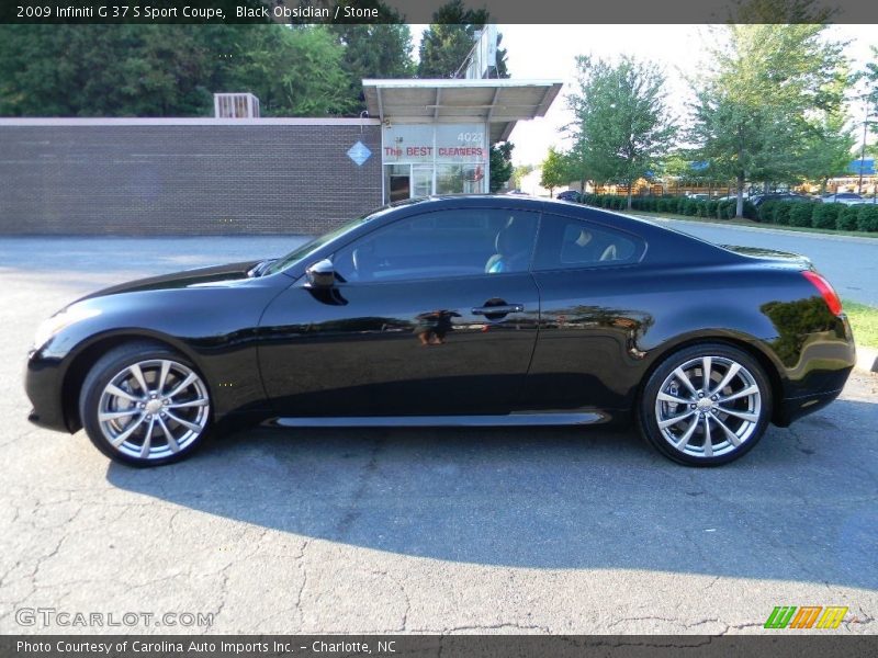 Black Obsidian / Stone 2009 Infiniti G 37 S Sport Coupe