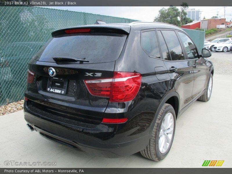 Jet Black / Black 2017 BMW X3 xDrive28i