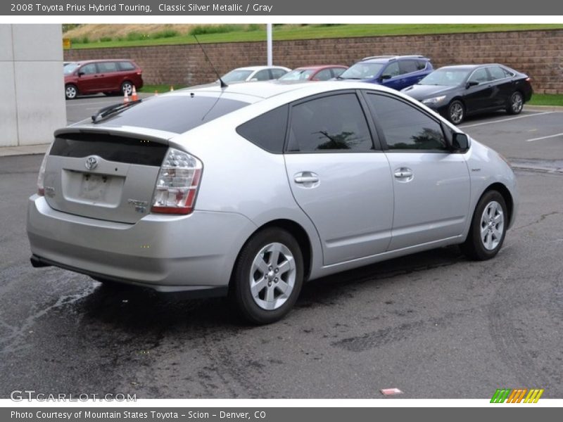Classic Silver Metallic / Gray 2008 Toyota Prius Hybrid Touring