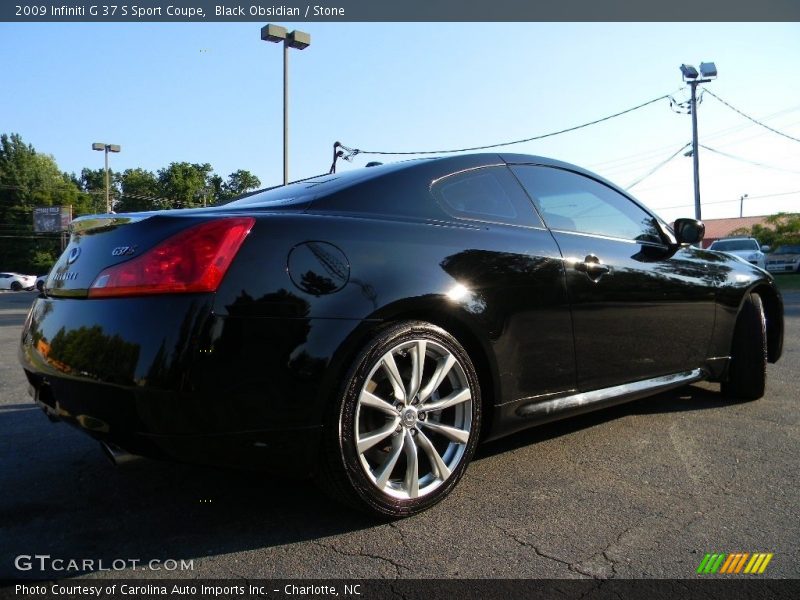 Black Obsidian / Stone 2009 Infiniti G 37 S Sport Coupe