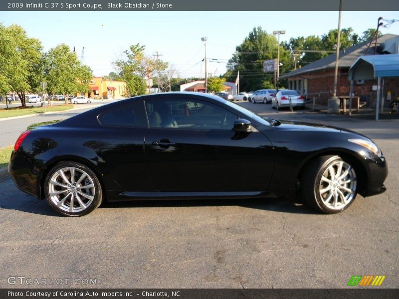 Black Obsidian / Stone 2009 Infiniti G 37 S Sport Coupe