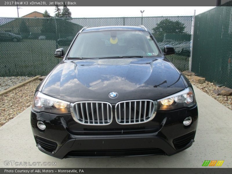 Jet Black / Black 2017 BMW X3 xDrive28i