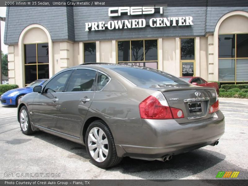 Umbria Gray Metallic / Wheat 2006 Infiniti M 35 Sedan
