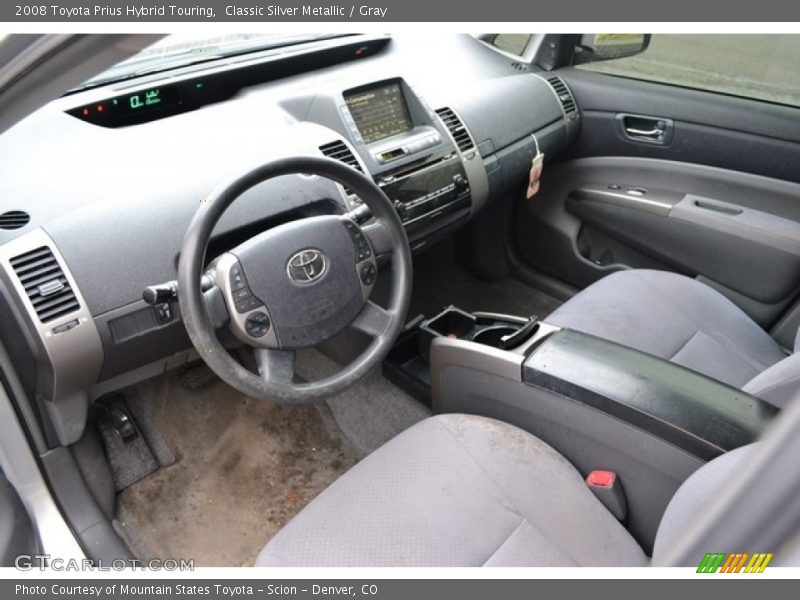 Classic Silver Metallic / Gray 2008 Toyota Prius Hybrid Touring