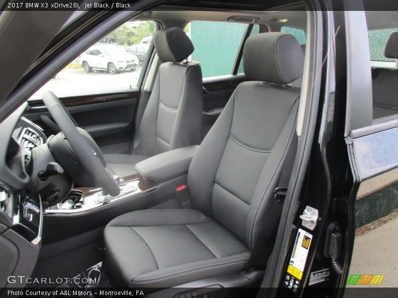 Jet Black / Black 2017 BMW X3 xDrive28i