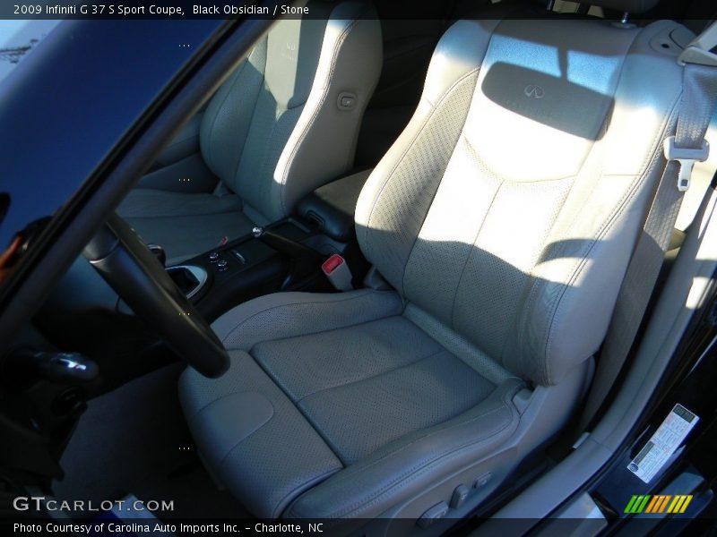 Black Obsidian / Stone 2009 Infiniti G 37 S Sport Coupe