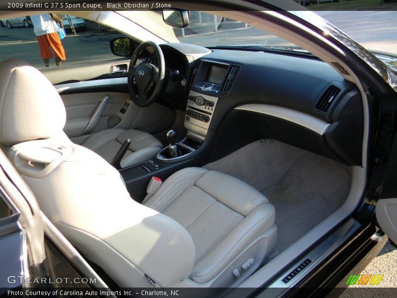 Black Obsidian / Stone 2009 Infiniti G 37 S Sport Coupe