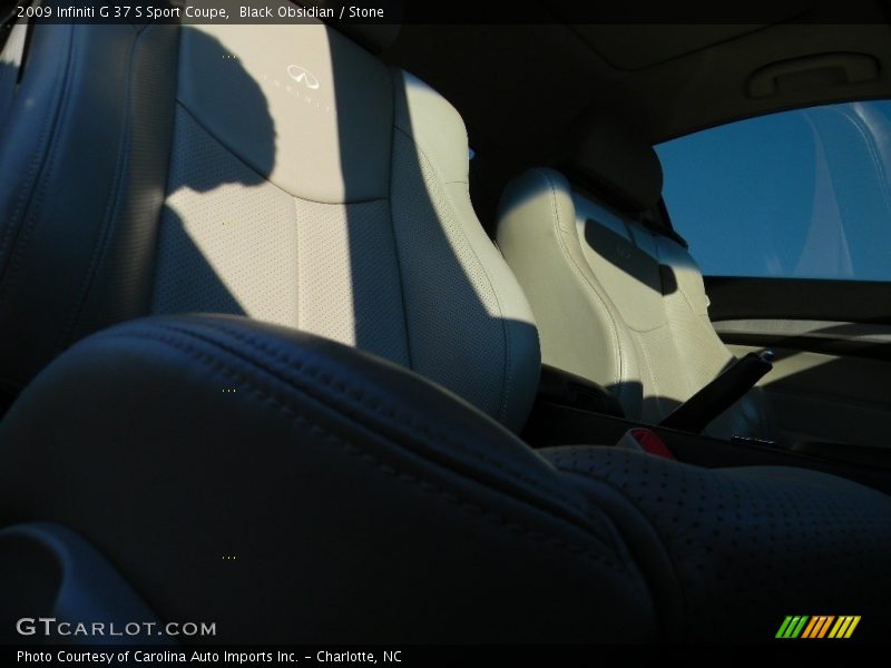 Black Obsidian / Stone 2009 Infiniti G 37 S Sport Coupe