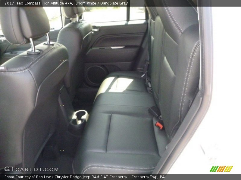 Bright White / Dark Slate Gray 2017 Jeep Compass High Altitude 4x4