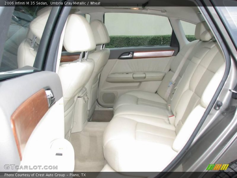 Umbria Gray Metallic / Wheat 2006 Infiniti M 35 Sedan