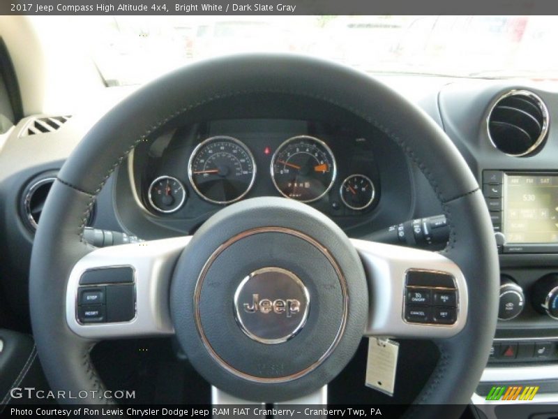  2017 Compass High Altitude 4x4 Steering Wheel