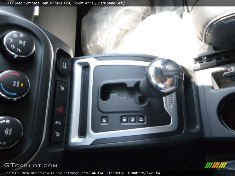  2017 Compass High Altitude 4x4 6 Speed Automatic Shifter