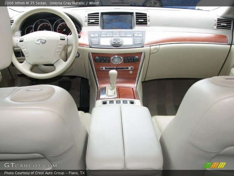 Umbria Gray Metallic / Wheat 2006 Infiniti M 35 Sedan
