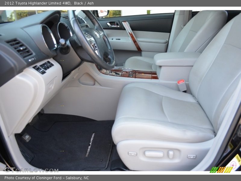 Black / Ash 2012 Toyota Highlander Limited 4WD