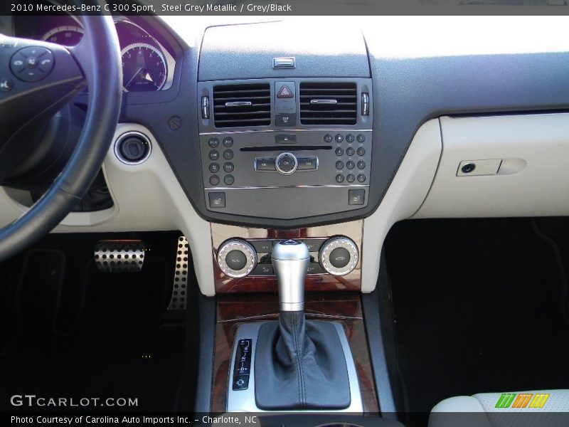 Steel Grey Metallic / Grey/Black 2010 Mercedes-Benz C 300 Sport