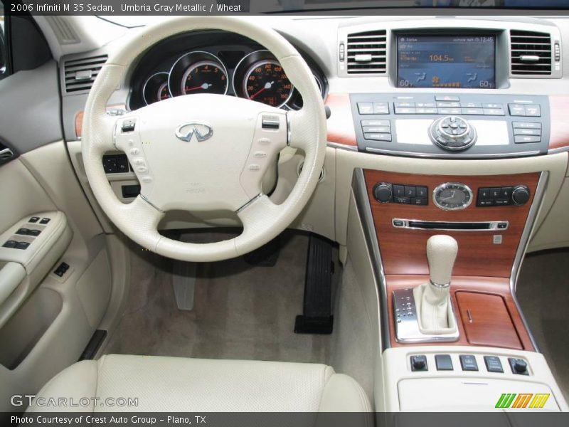 Umbria Gray Metallic / Wheat 2006 Infiniti M 35 Sedan