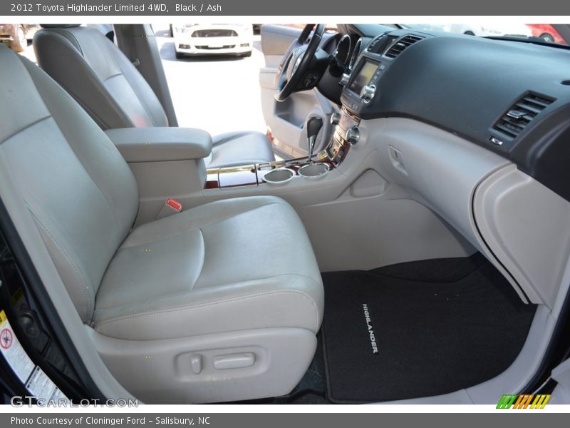 Black / Ash 2012 Toyota Highlander Limited 4WD