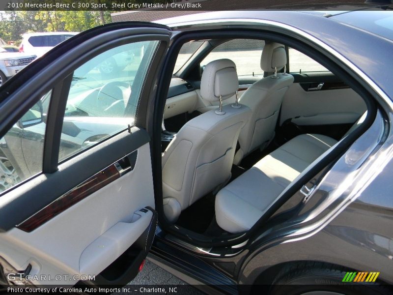 Steel Grey Metallic / Grey/Black 2010 Mercedes-Benz C 300 Sport