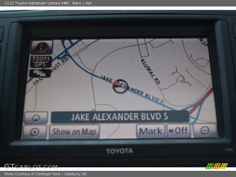 Black / Ash 2012 Toyota Highlander Limited 4WD