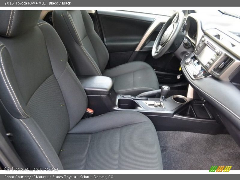 Black / Black 2015 Toyota RAV4 XLE