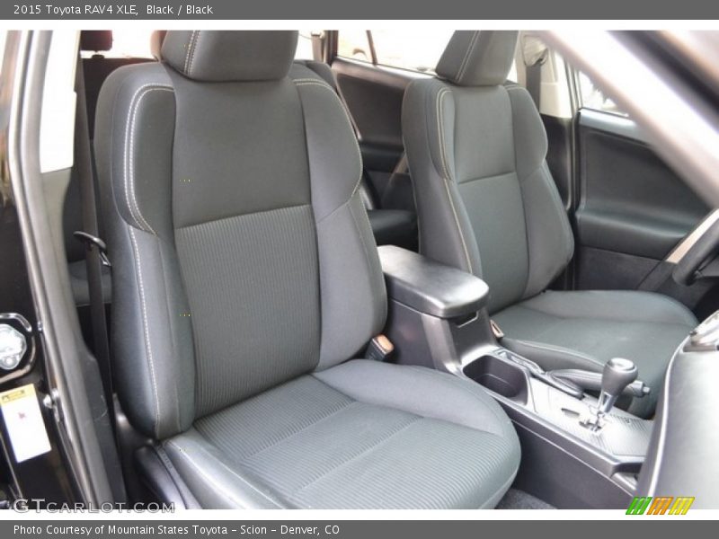 Black / Black 2015 Toyota RAV4 XLE