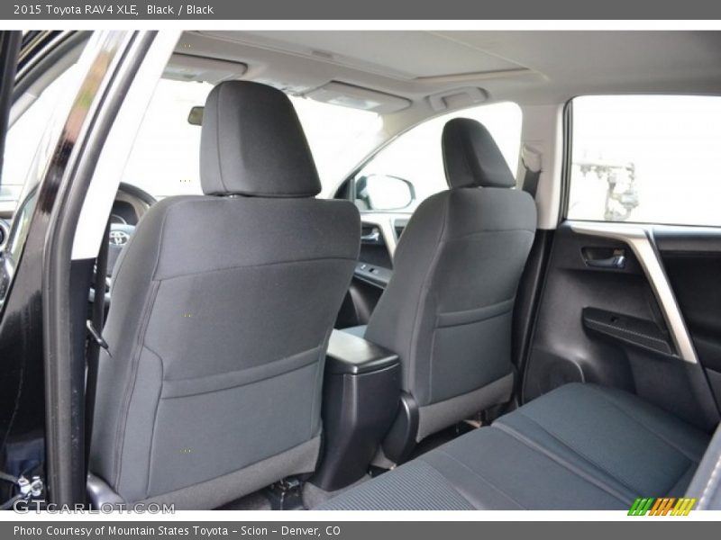 Black / Black 2015 Toyota RAV4 XLE