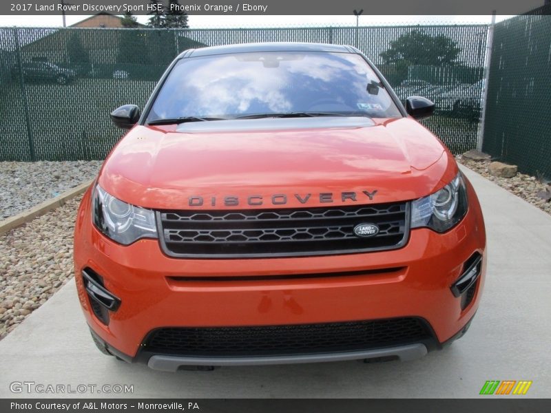 Phoenix Orange / Ebony 2017 Land Rover Discovery Sport HSE