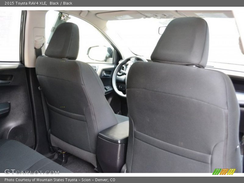 Black / Black 2015 Toyota RAV4 XLE