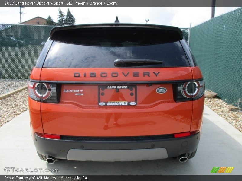 Phoenix Orange / Ebony 2017 Land Rover Discovery Sport HSE