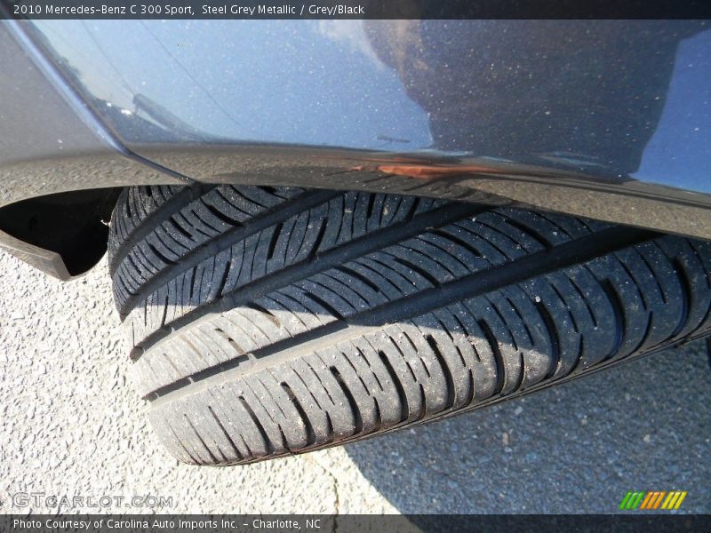 Steel Grey Metallic / Grey/Black 2010 Mercedes-Benz C 300 Sport