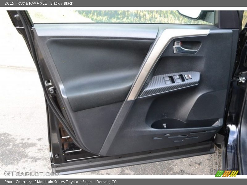 Black / Black 2015 Toyota RAV4 XLE