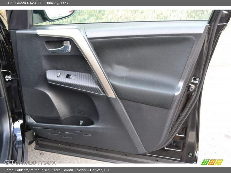 Black / Black 2015 Toyota RAV4 XLE
