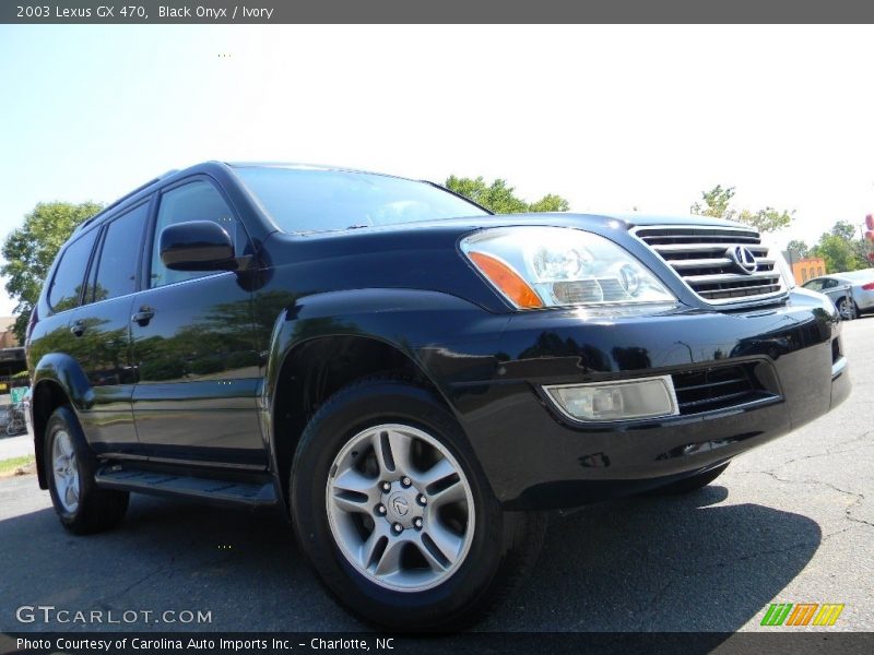 Black Onyx / Ivory 2003 Lexus GX 470