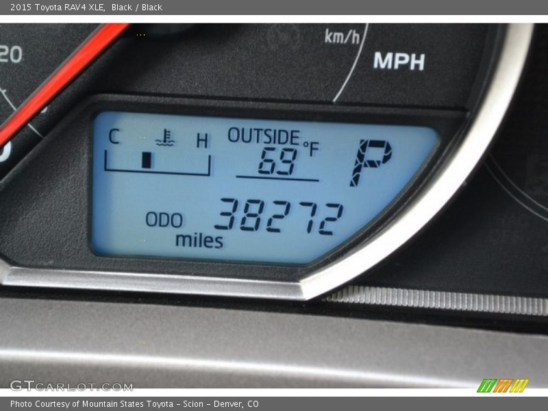 Black / Black 2015 Toyota RAV4 XLE