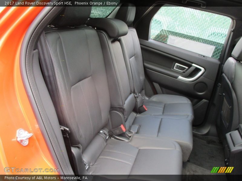 Rear Seat of 2017 Discovery Sport HSE
