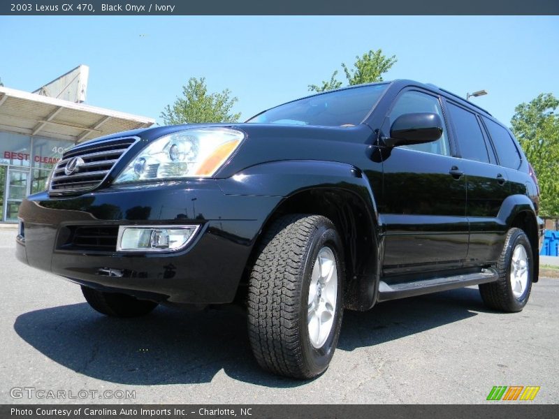 Black Onyx / Ivory 2003 Lexus GX 470