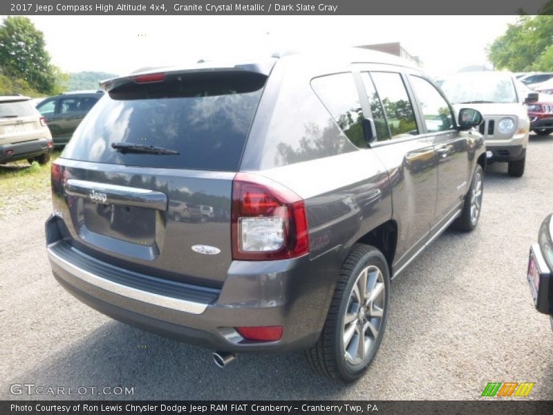Granite Crystal Metallic / Dark Slate Gray 2017 Jeep Compass High Altitude 4x4