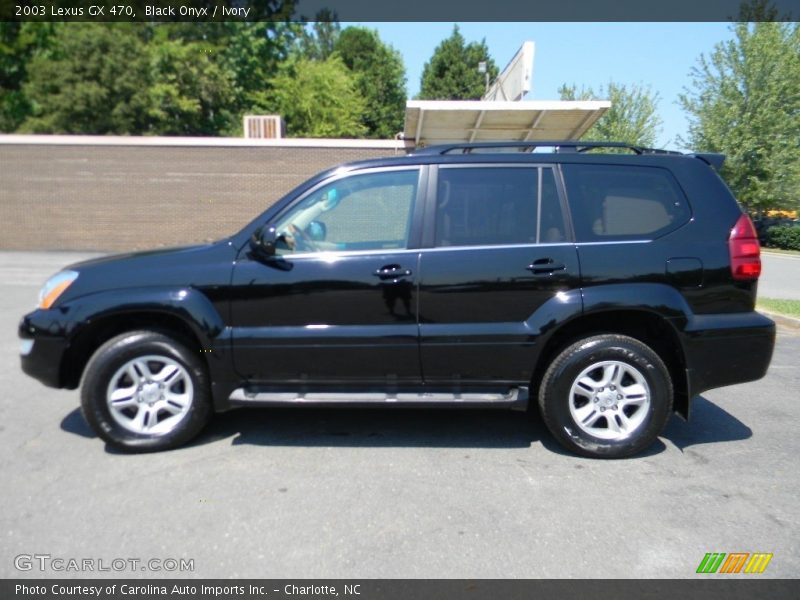 Black Onyx / Ivory 2003 Lexus GX 470