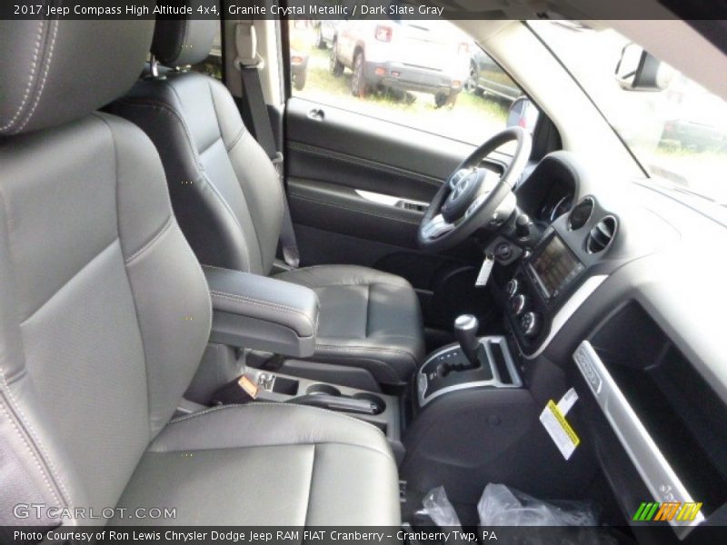 Front Seat of 2017 Compass High Altitude 4x4