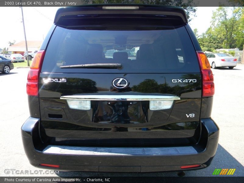 Black Onyx / Ivory 2003 Lexus GX 470