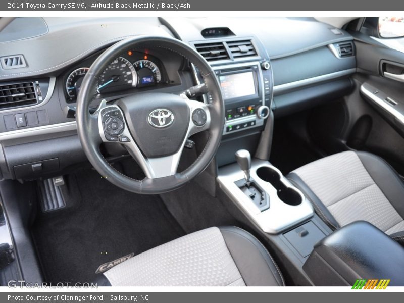 Attitude Black Metallic / Black/Ash 2014 Toyota Camry SE V6