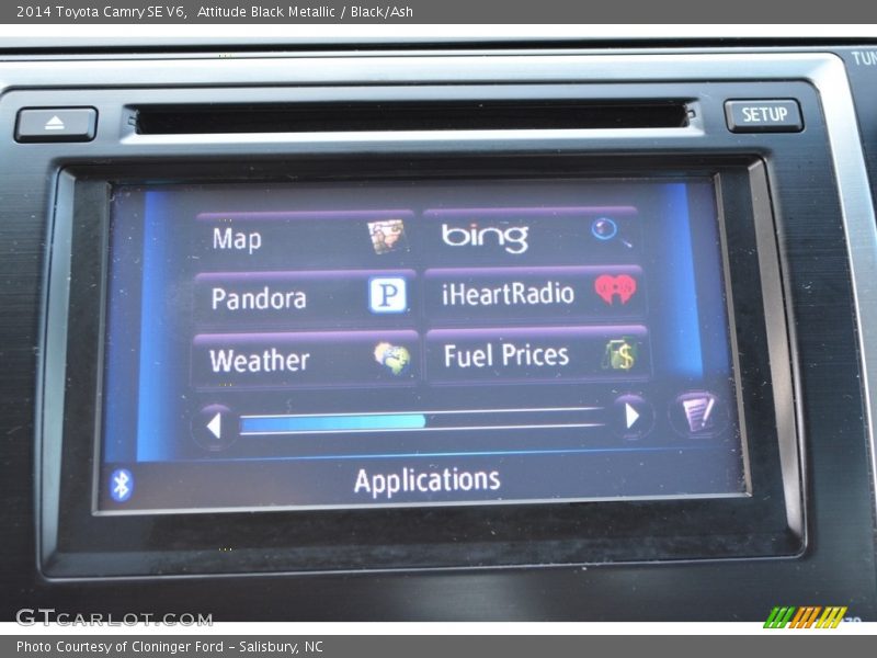 Attitude Black Metallic / Black/Ash 2014 Toyota Camry SE V6