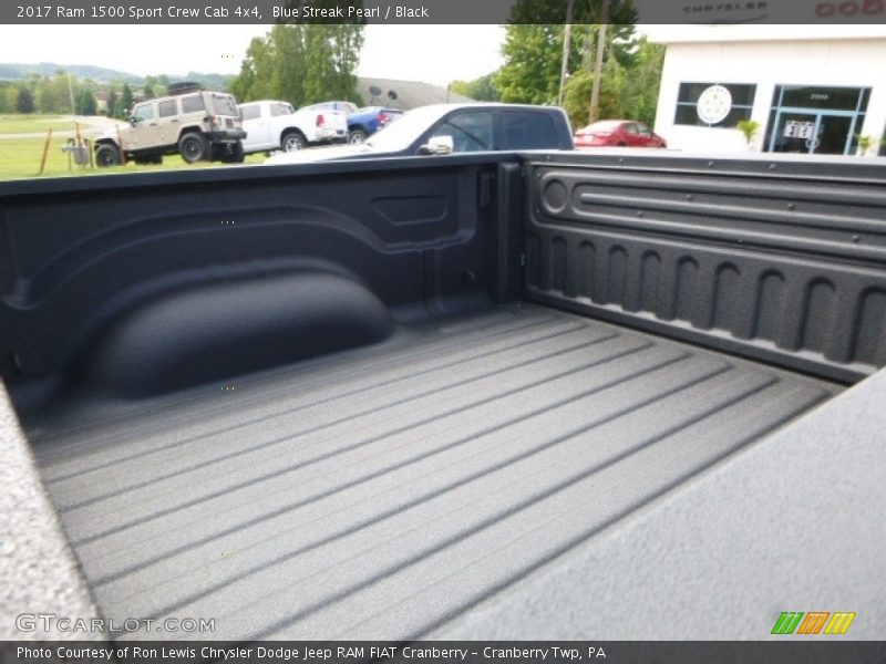 Blue Streak Pearl / Black 2017 Ram 1500 Sport Crew Cab 4x4