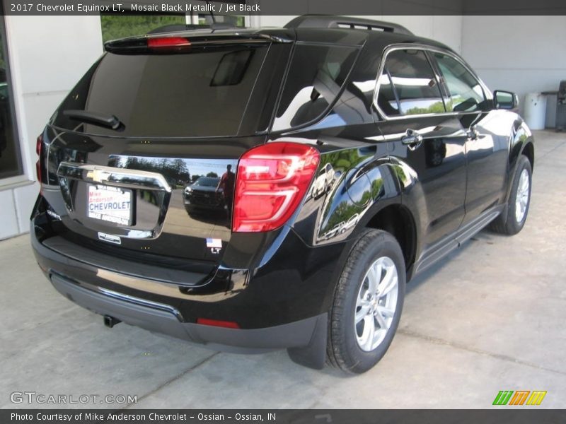 Mosaic Black Metallic / Jet Black 2017 Chevrolet Equinox LT