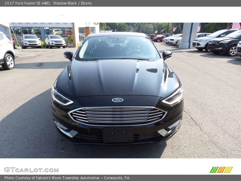 Shadow Black / Ebony 2017 Ford Fusion SE AWD