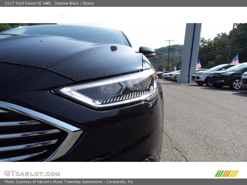 Shadow Black / Ebony 2017 Ford Fusion SE AWD